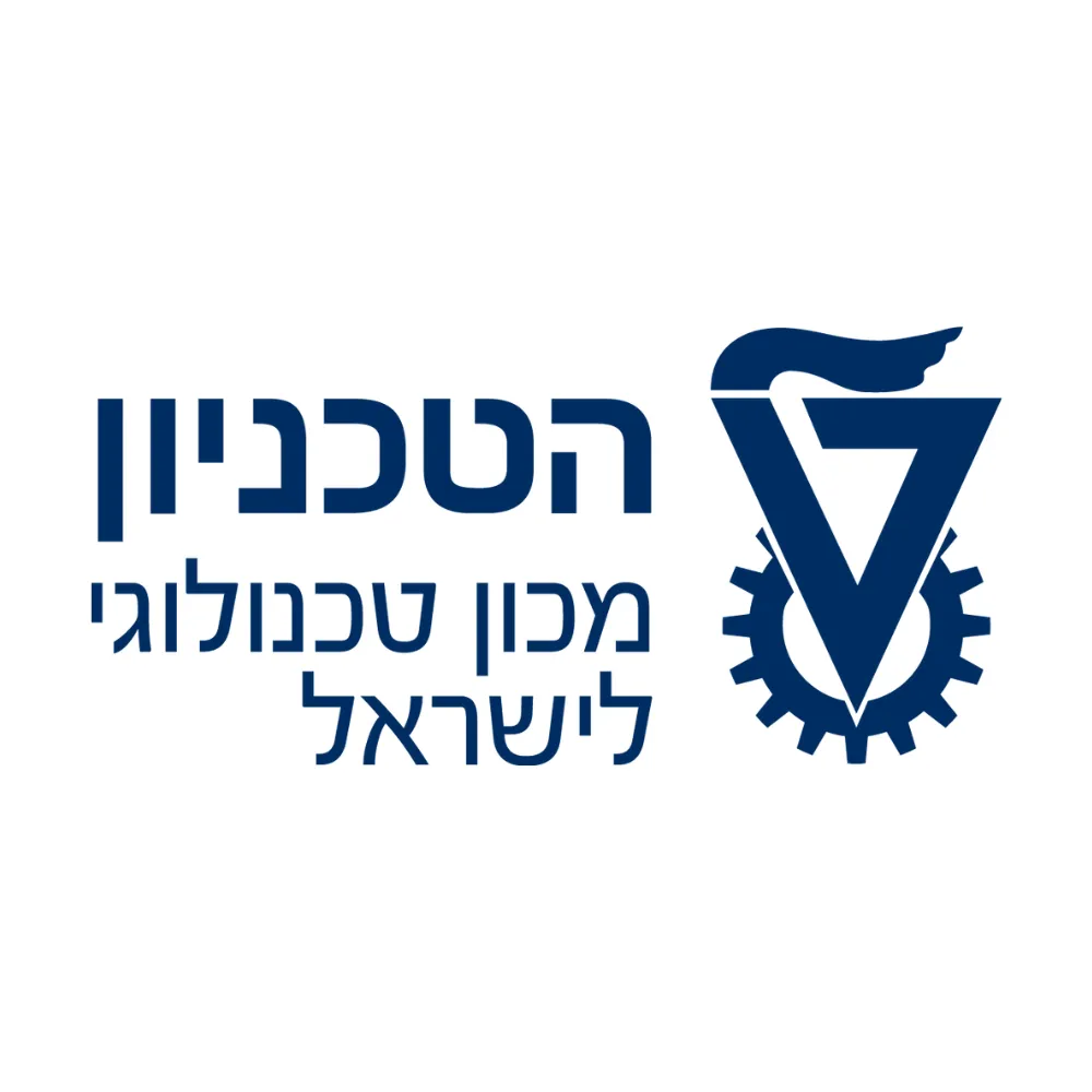 לוגו של הטכניון, מכון טכנולוגי לישראל, בעיצוב מודרני ופשוט.